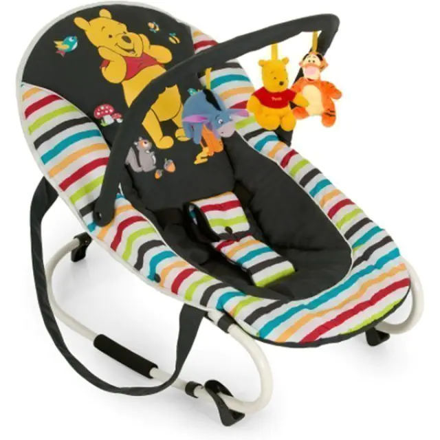 Детский шезлонг Hauck Bungee Deluxe Хаук Банги Делюкс, Cross — главный ракурс
