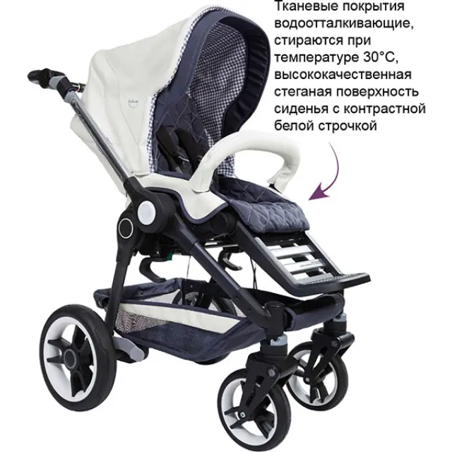 Детская коляска Teutonia BeYou V3 Heritage Edition 2 в 1 — фото 3
