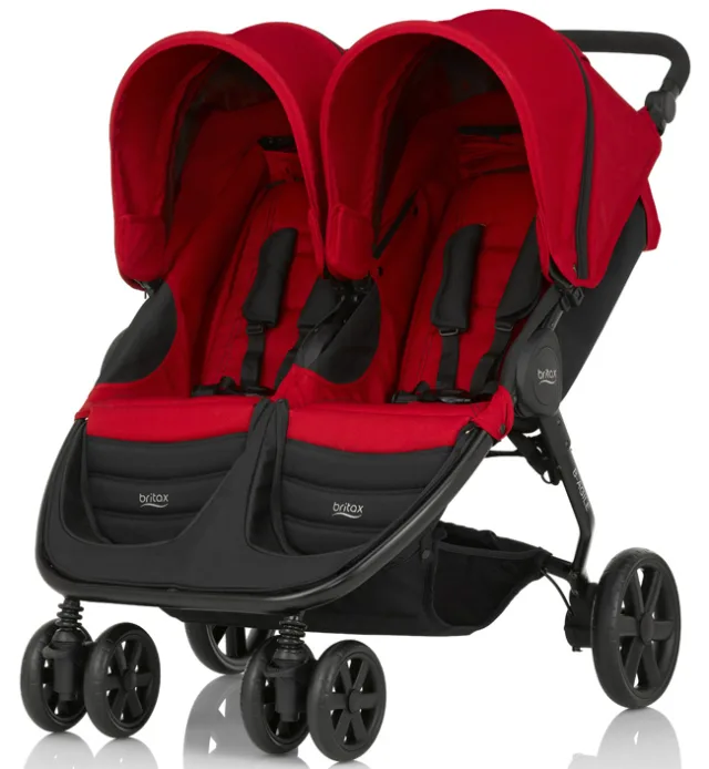 Детская прогулочная коляска для двойни Britax B-Agile Double — фото 7