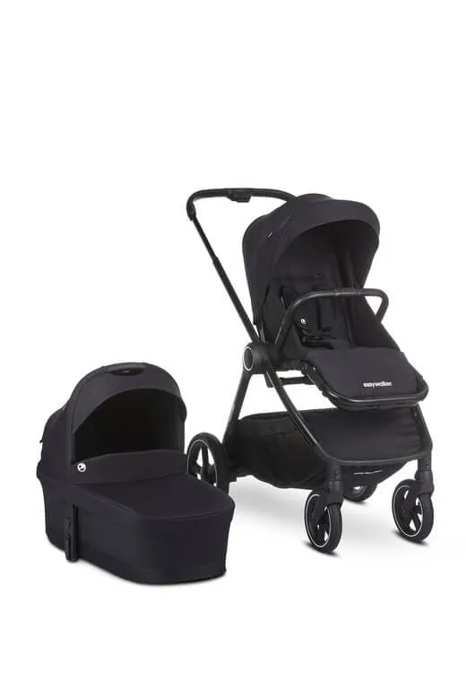Детская коляска Easywalker Rudey 2 в 1, Shadow Black — главный ракурс