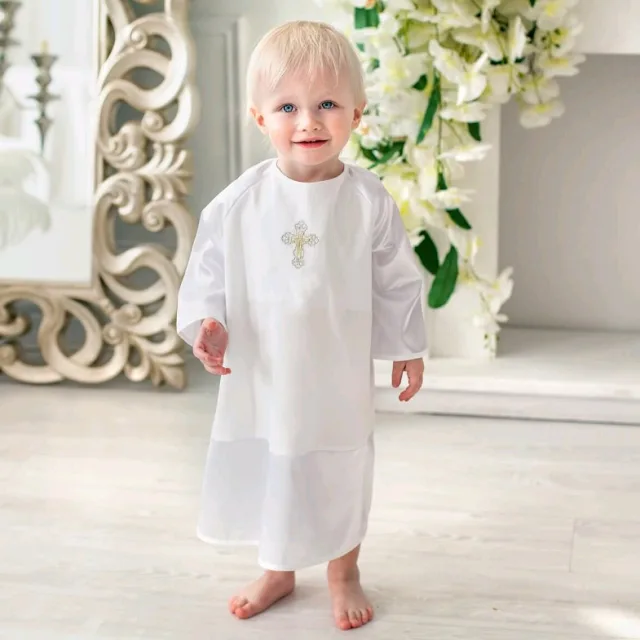 Крестильный набор для мальчика Makkaroni Kids Георгий (2 предмета) — фото 4