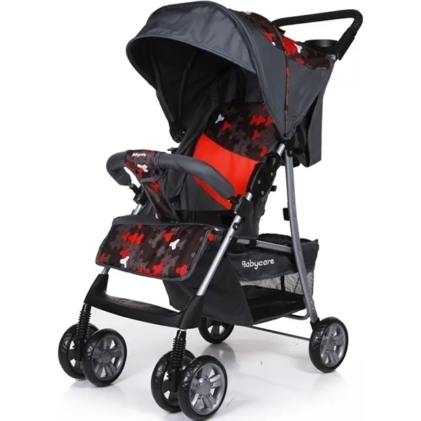 Детская прогулочная коляска Baby Care Shopper, Светло-синий — главный ракурс