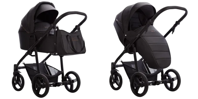 Детская коляска Bebetto Verturro Pro 2 в 1, 100% экокожа — фото 9