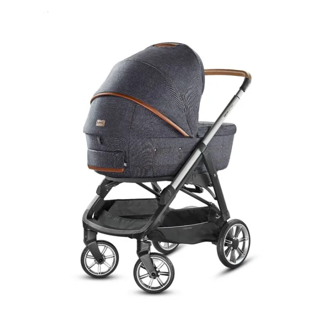 Детская коляска Inglesina Aptica System Quattro 4 в 1 на шасси Aptica Graphite Cuoio — фото 4