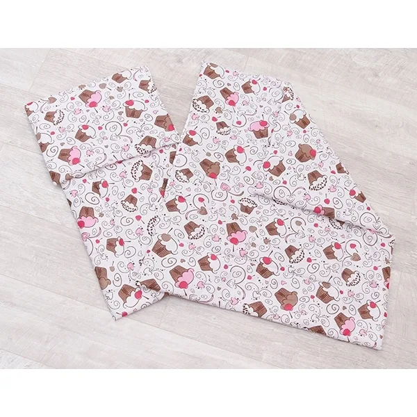 Комплект в коляску AmaroBaby Mommy Star Десерт, 3 пр., Розовый — главный ракурс