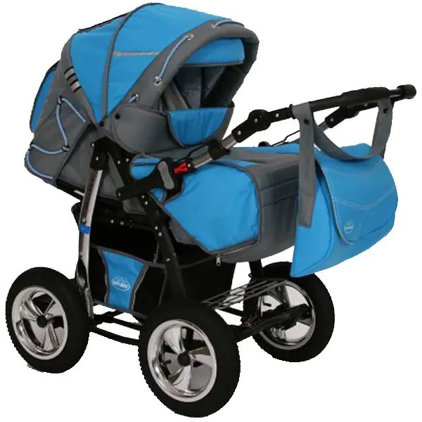 Детская коляска Baby-Merc Trafic 2 2 в 1 — главный ракурс