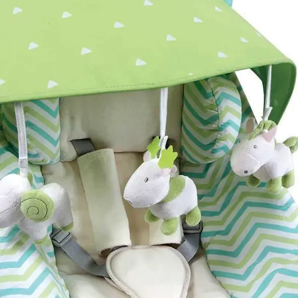 Электронный шезлонг-качели Happy Baby Relaxer с музыкальным блоком — фото 4