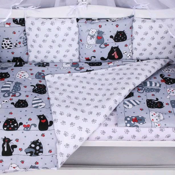 Комплект постельного белья в кроватку AmaroBaby Baby Boom из бязи, 3 предмета — фото 17