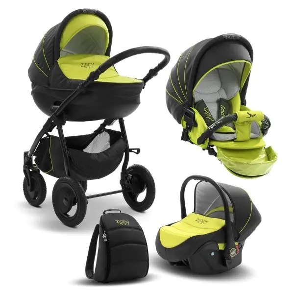 Детская коляска Tutis Zippy Sport Plus 3 в 1 — фото 23