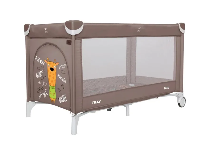 Детский манеж Baby Tilly T-1011 Rio, Ash Grey — главный ракурс