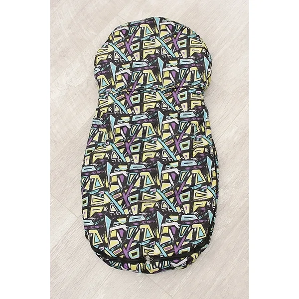 Универсальный меховой конверт AmaroBaby Little Friend Абстракция 80х45 см — фото 3