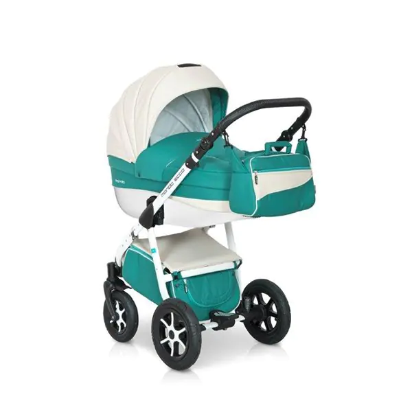 Детская коляска Expander Mondo Ecco 3 в 1, экокожа — главный ракурс