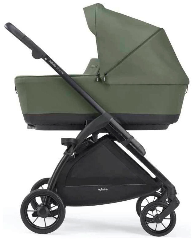 Детская коляска Inglesina Electa System Duo 2 в 1 на шасси Electa Black — фото 1