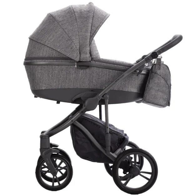 Детская коляска Bebetto Bresso Grey 2 в 1, 01 серый — главный ракурс