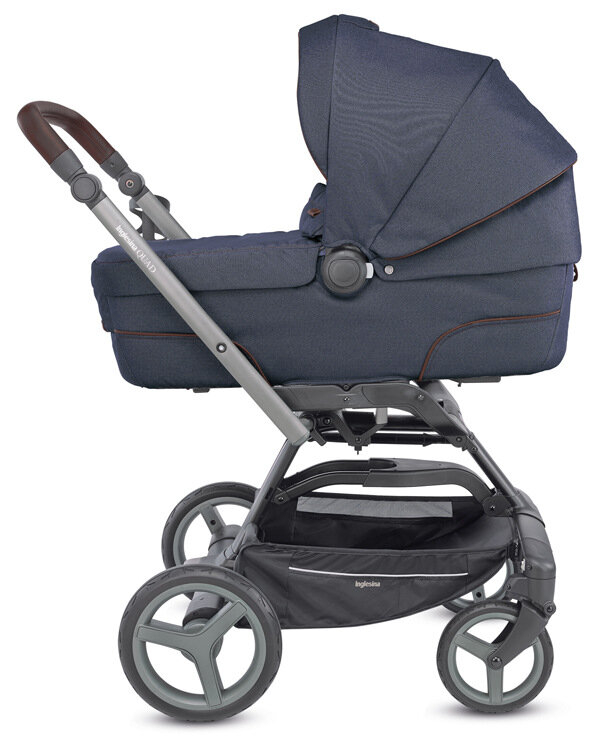 Детская коляска Inglesina Quad System 4 в 1 на шасси Quad Titanium Black Coffee — фото 1