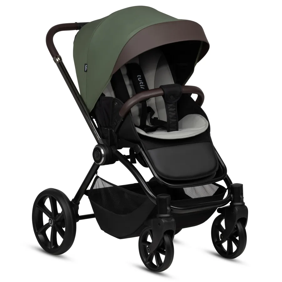 Детская прогулочная коляска Tutis Gio New, Beige — главный ракурс
