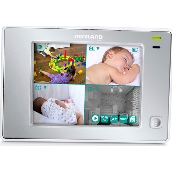 Видеоняня Miniland Digimonitor 3,5'' Touch New 89175 — фото 3