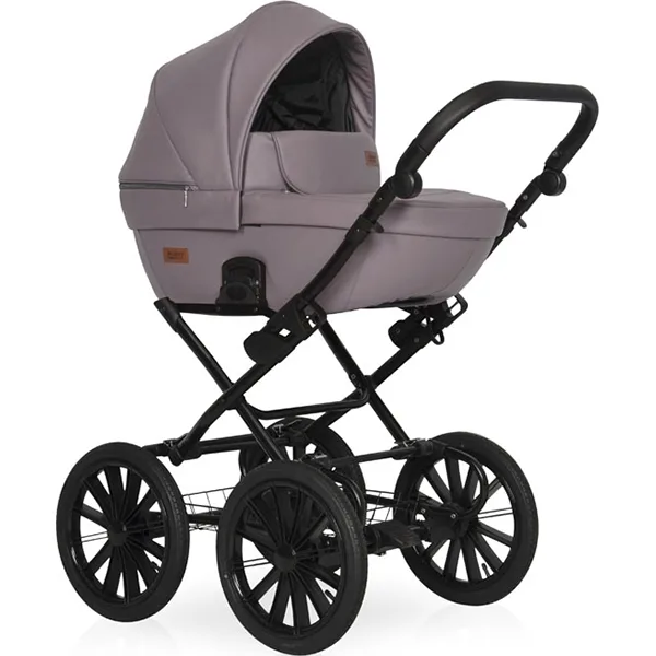 Детская коляска Riko Basic Aicon Pastel Prestige 2 в 1, экокожа — фото 3