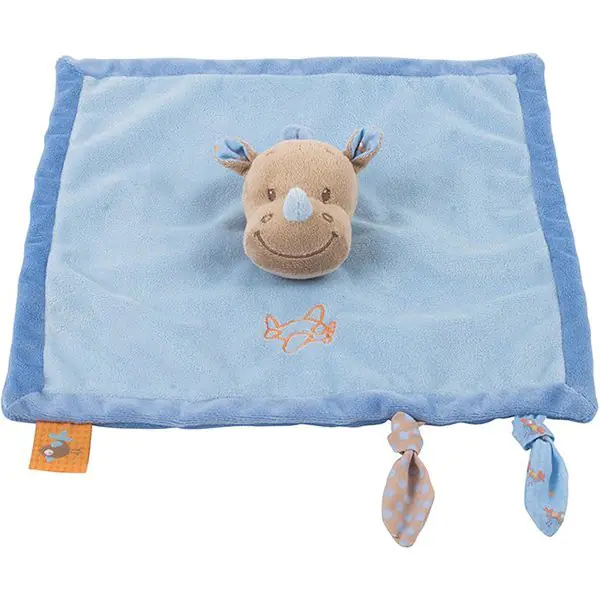 Мягкие игрушки Nattou Doudou Наттоу Дуду Arthur & Louis Зебра и Носорог 644129, 644136 — фото 1