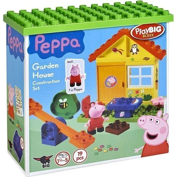 Конструктор Smoby Летний Домик Peppa Pig, 19 деталей, 1/12 арт. 57073 — фото 5