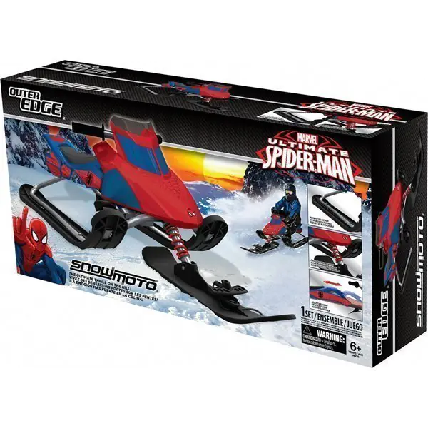 Снегокат Snow Moto Ultimate Spiderman — фото 2
