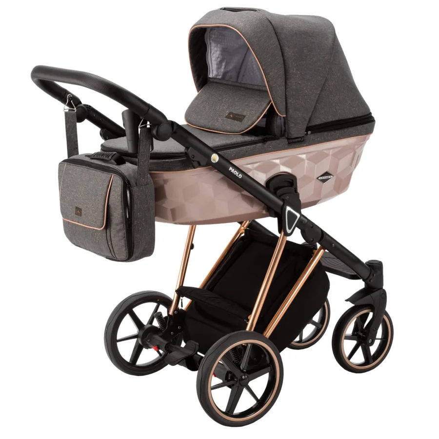 Детская коляска Adamex Paolo Star 3 в 1, P-STAR1 — главный ракурс