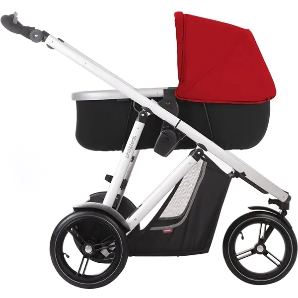 Детская коляска Phil and Teds Vibe 2 в 1, black — главный ракурс