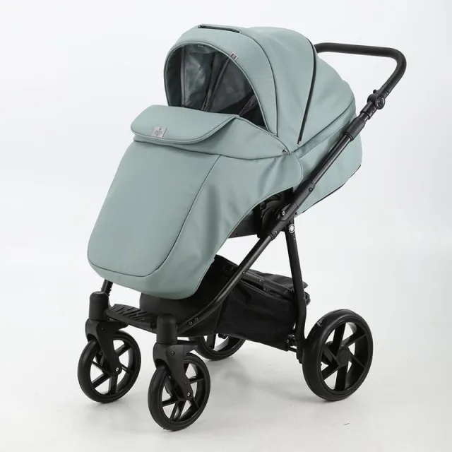 Детская коляска BeBe-Mobile Gusto Deluxe 2 в 1, эко-кожа — фото 3