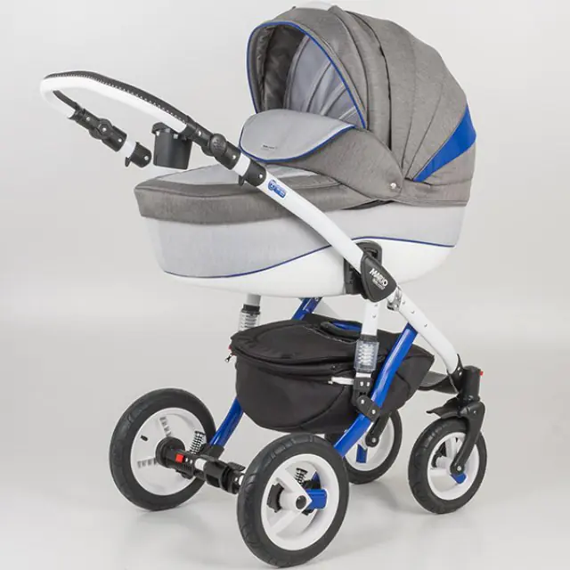 Детская коляска Bebe-Mobile Mario Rainbow Collection 2 в 1 — фото 3