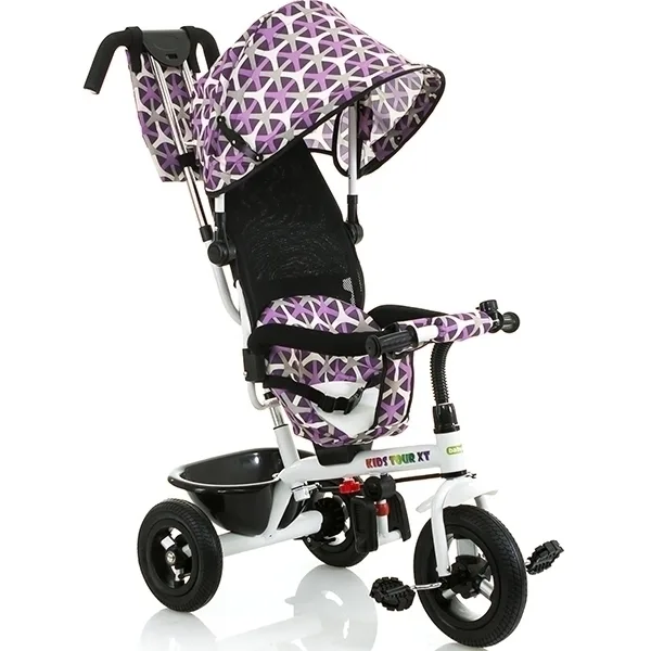 Трехколесный велосипед Babyhit Kids Tour XT, Grey Line — главный ракурс