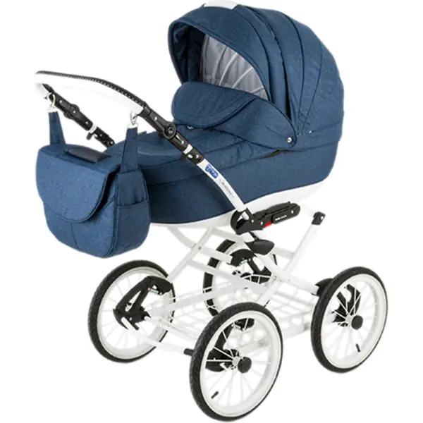 Детская коляска BeBe-Mobile Santana Deluxe Len 2 в 1 — главный ракурс