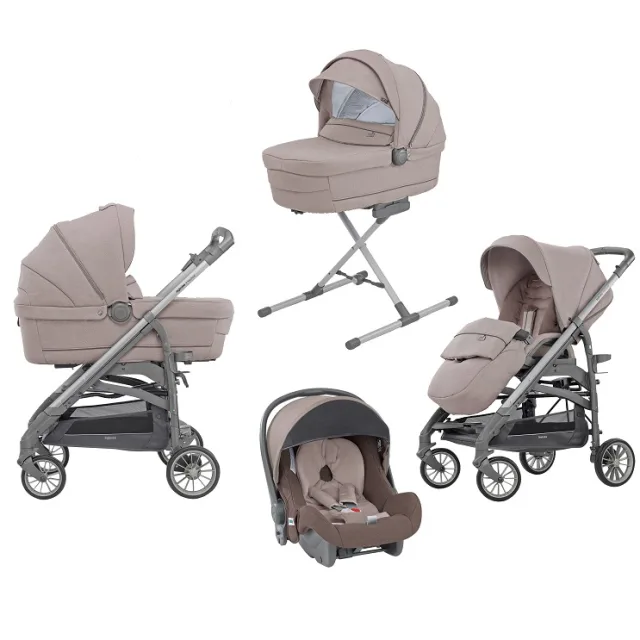Детская коляска Inglesina Trilogy System Quattro 4 в 1 на шасси Trilogy Slate — фото 1
