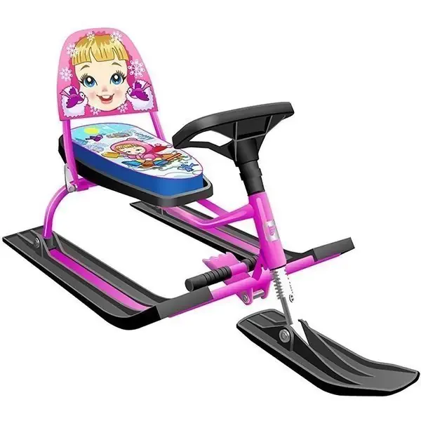 Снегокат Барс Comfort Зимняя Сказка 126