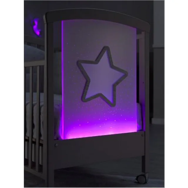 Детская кроватка Erbesi Star LED, ящик — фото 4