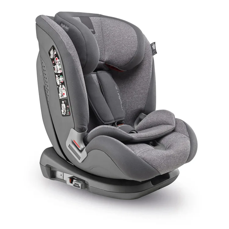 Детское автокресло Inglesina Newton IFix, Black — главный ракурс