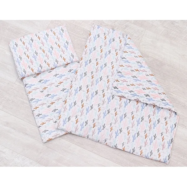 Комплект в коляску AmaroBaby Mommy Star Техас, 3 пр., Розовый - Голубой — главный ракурс