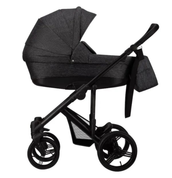 Детская коляска Bebetto Magnum Lux 2 в 1, 06 черный — главный ракурс