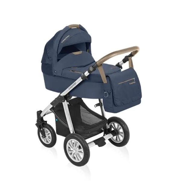 Детская коляска Baby Design Dotty Denim 2 в 1 — главный ракурс