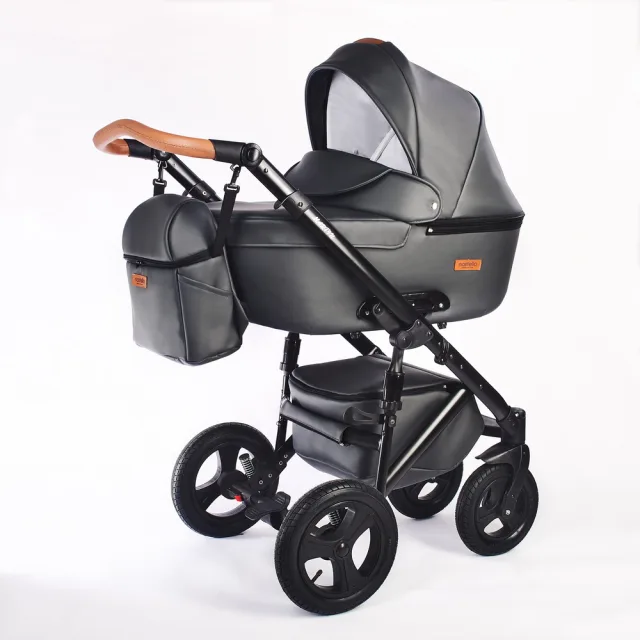 Детская коляска Nastella Martin 3 в 1, 100% эко-кожа — фото 27