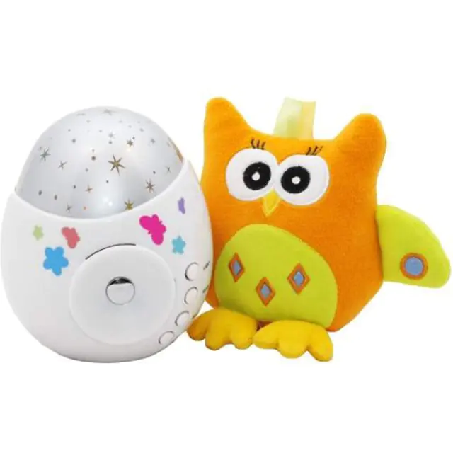 Игрушка-проектор звездного неба Roxy Kids Colibri Рокси Кидс Колибри с совой — главный ракурс