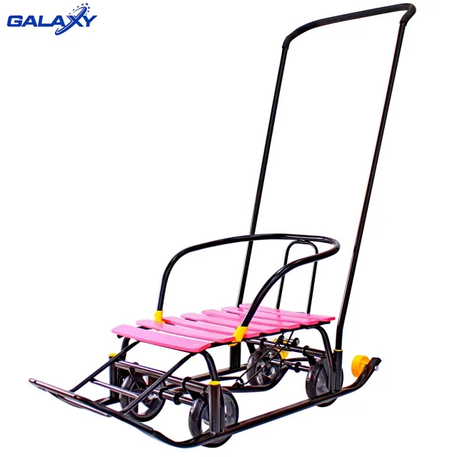 Снегомобиль Snow Galaxy Black Auto на больших мягких колесах — фото 19
