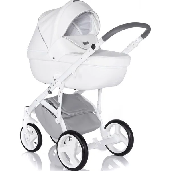 Детская коляска BeBe-Mobile Ravenna Deluxe 2 в 1, экокожа, Вариант 1 — главный ракурс