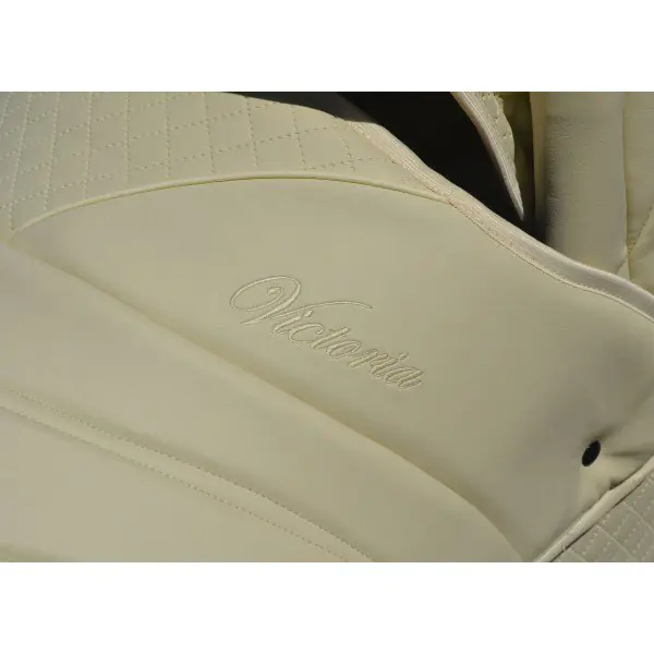 Детская коляска Esperanza Victoria Leatherette кожа 3 в 1 Цвет рамы - Черный - Маленькие колеса — фото 8