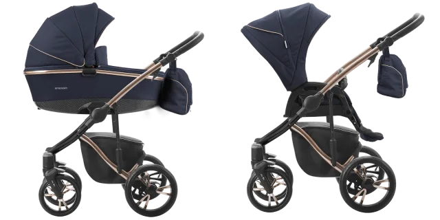 Детская коляска Bebetto Bresso Premium Class Stella 2020 3 в 1 — фото 1