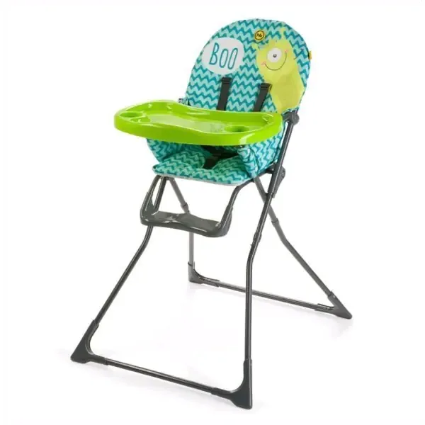 Стульчик для кормления Happy Baby Ergoslim, Aquamarine — главный ракурс