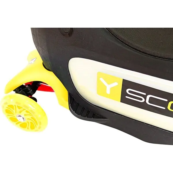 Каталка-самокат 3 в 1 Y-Scoo Mini Jump&Go со светящимися колесами — фото 21