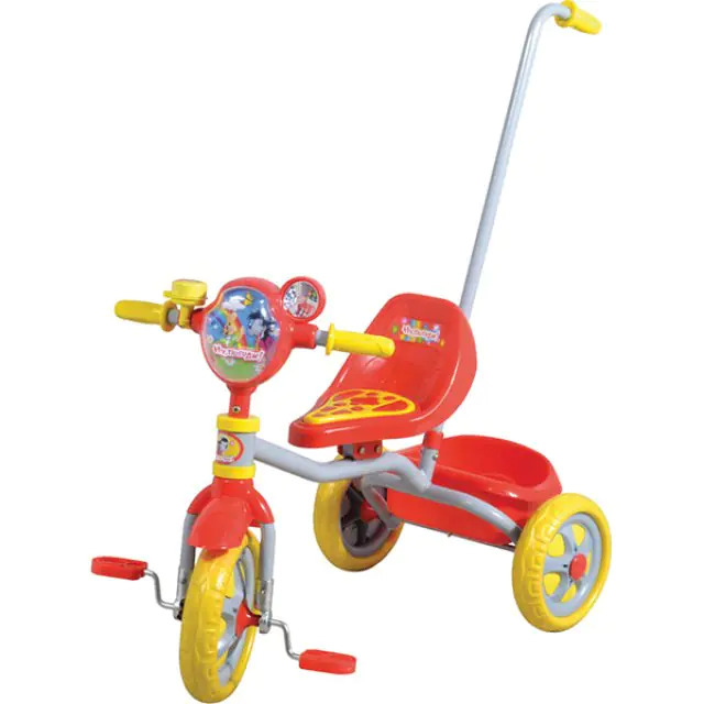 Детский трехколесный велосипед 1Toy 1Той Ну, Погоди с ручкой  Т54032 — главный ракурс