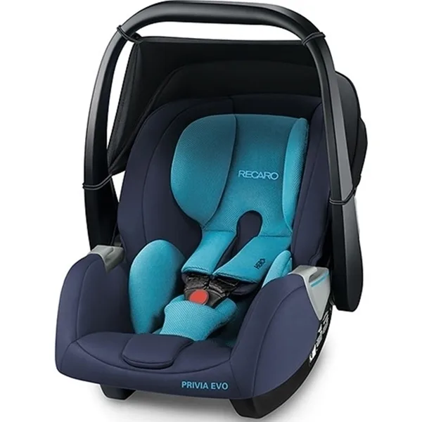 Детское автокресло Recaro Privia Evo, Carbon black — главный ракурс