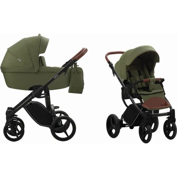Детская коляска Bebetto Luca 3 в 1, 01 Black — главный ракурс