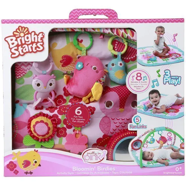 Развивающий коврик Bright Starts Брайт Стартс Птички в Саду 52038 — фото 6
